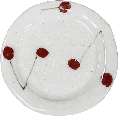 信楽焼 取り皿 幅15.5cm お皿 おしゃれ ケーキ皿 リム皿 プレート 中皿