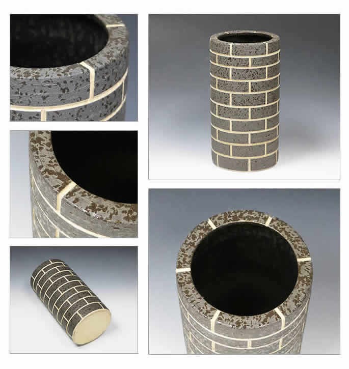 傘立て 陶器 おしゃれ 信楽焼 かさたて 和風 傘入れ モダン 黒 玄関