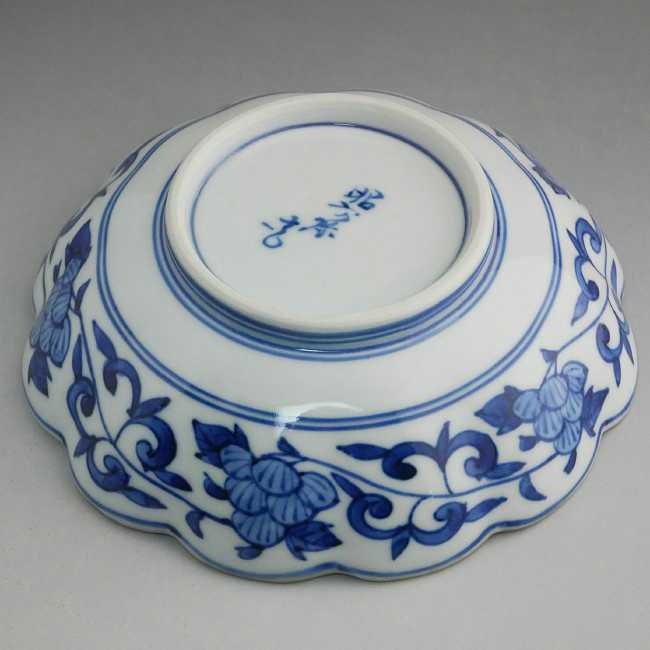 京焼 清水焼 染付菊割祥瑞中鉢 昭阿弥 : 松韻堂 Yahoo!店 - 通販