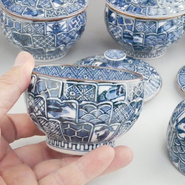 京焼 清水焼 菊彫祥瑞蓋付汲出碗揃え 壹楽 : 松韻堂 Yahoo!店 - 通販