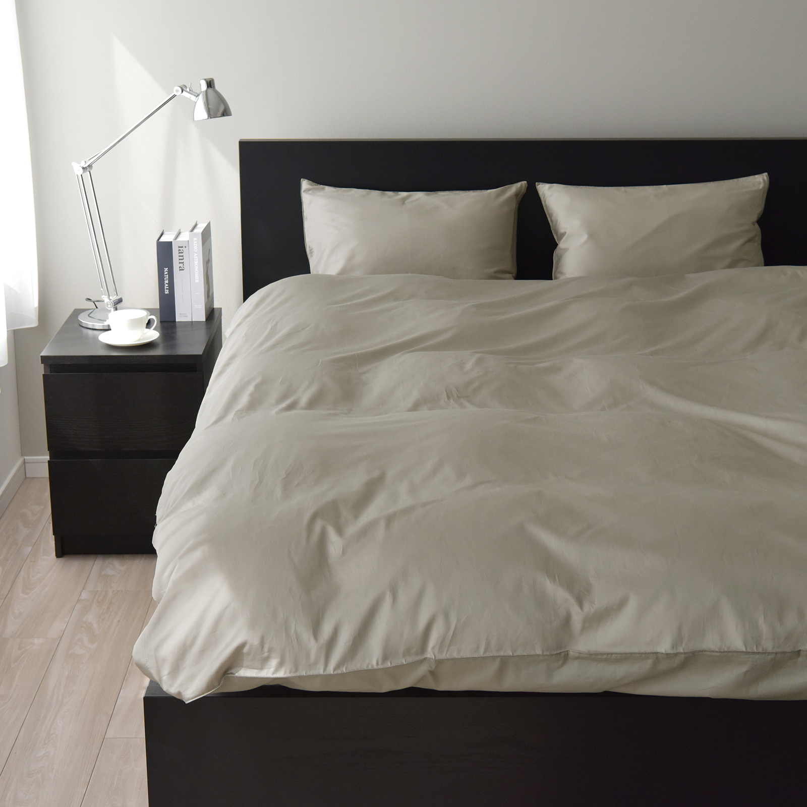 スリープテイラー 布団カバーセット 4点セット ダブル 日本製 超長綿