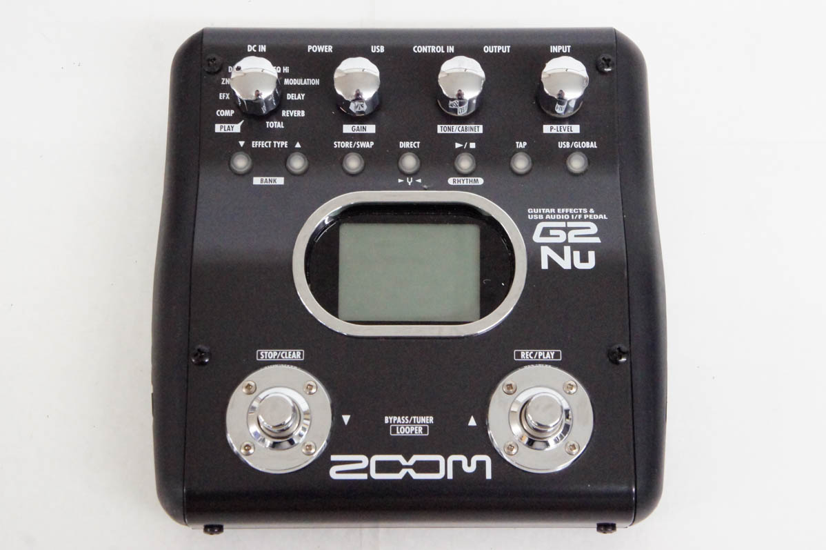 中古 ZOOMズーム ギター用マルチエフェクターオーディオ