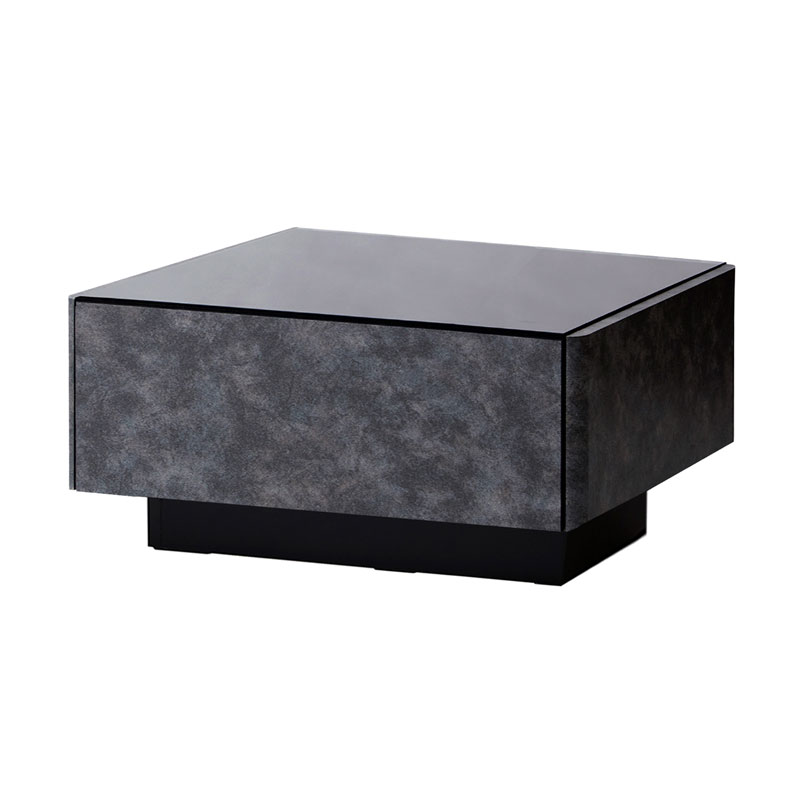 センターテーブル ローテーブル 90cm 完成品 日本製 石目調 モルタル調