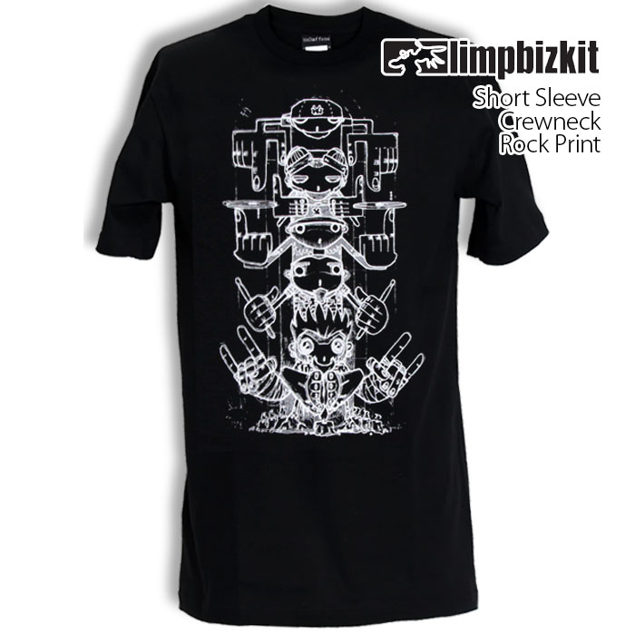 ロックtシャツ バンドtシャツ パンク LIMP BIZKIT リンプ ビズキット