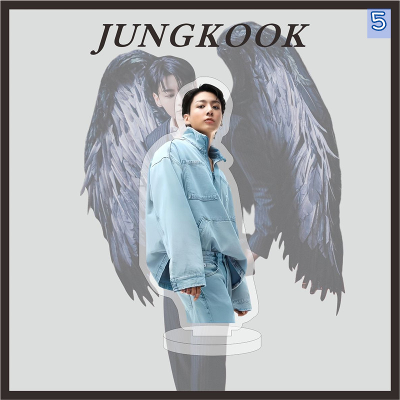 2番目半額 Jung Kookグッズ アクリルスタンド CK グク 防弾少年団 写真