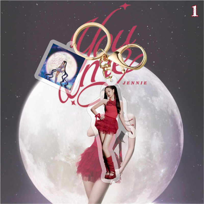 JENNIEグッズ YOU&ME キーリング ジェニー BLACKPINK 写真