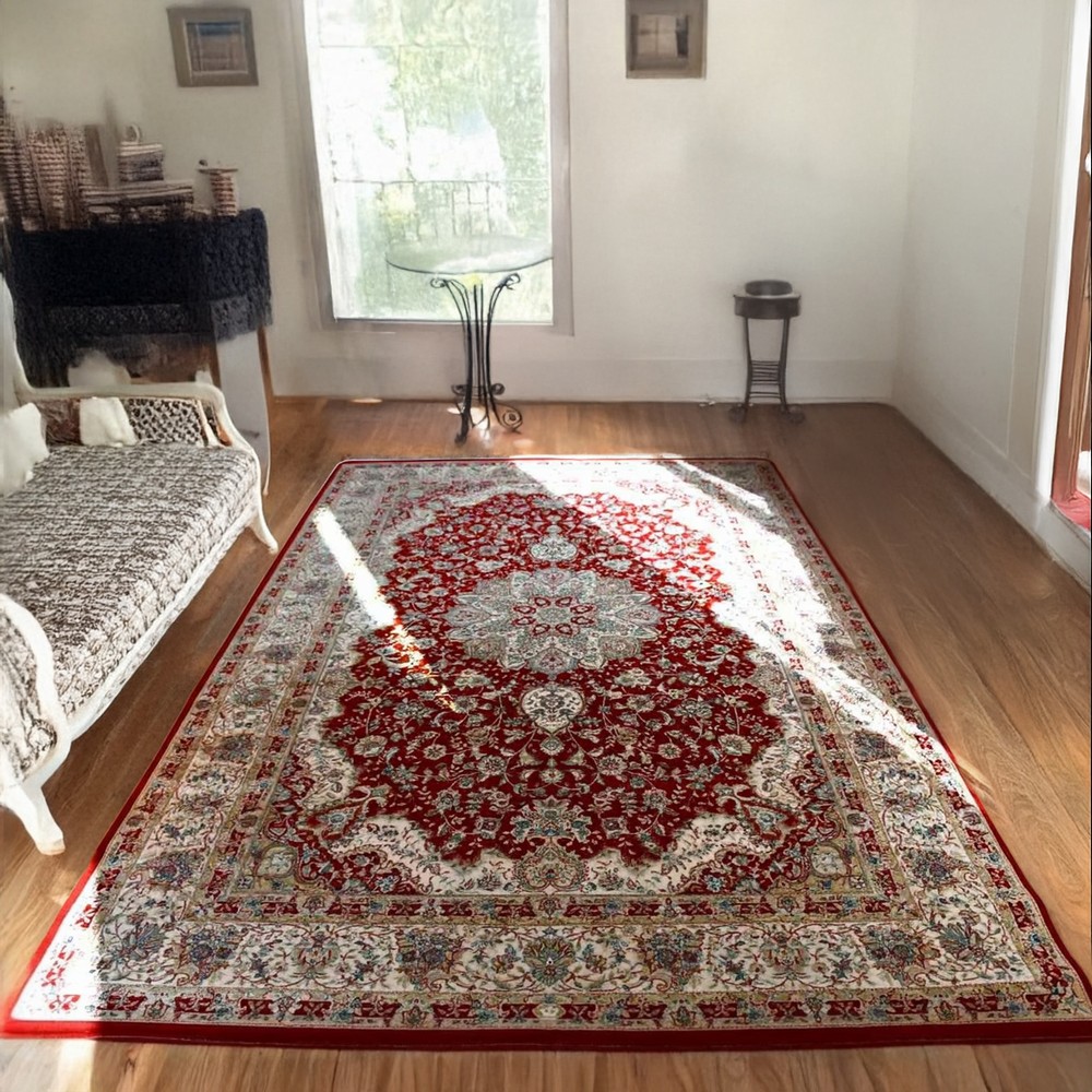 絨毯 カーペット 3畳 4畳 ベルギー ラグ ウール 厚手 シルク