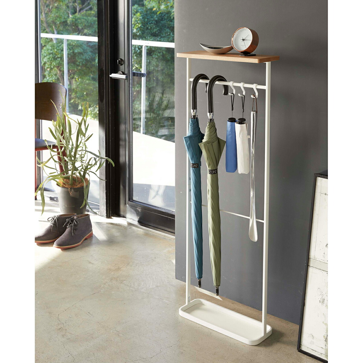 tower 天板付き引っ掛け傘立て タワー 山崎実業 yamazaki 玄関