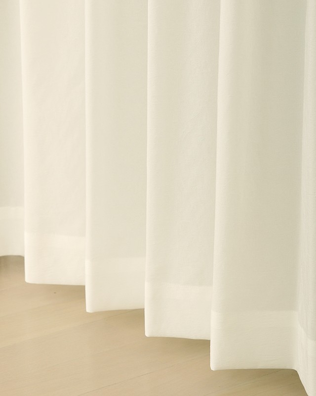 カーテン天国 レースカーテン UVカット 2枚組 夜も見えにくい 遮像