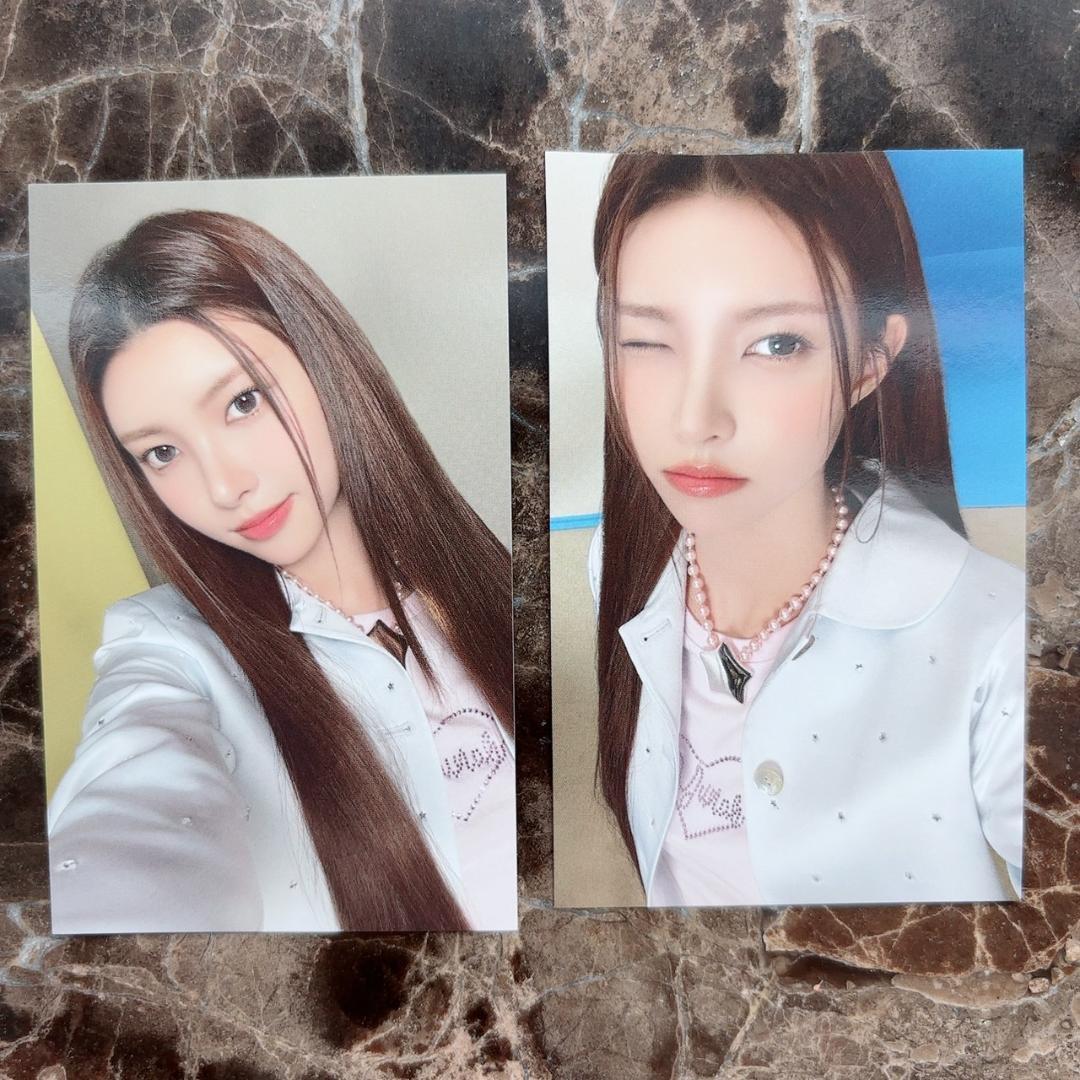 ILLIT グッズ トレカ カード 写真 2枚 ソウルコン Glitter Day in