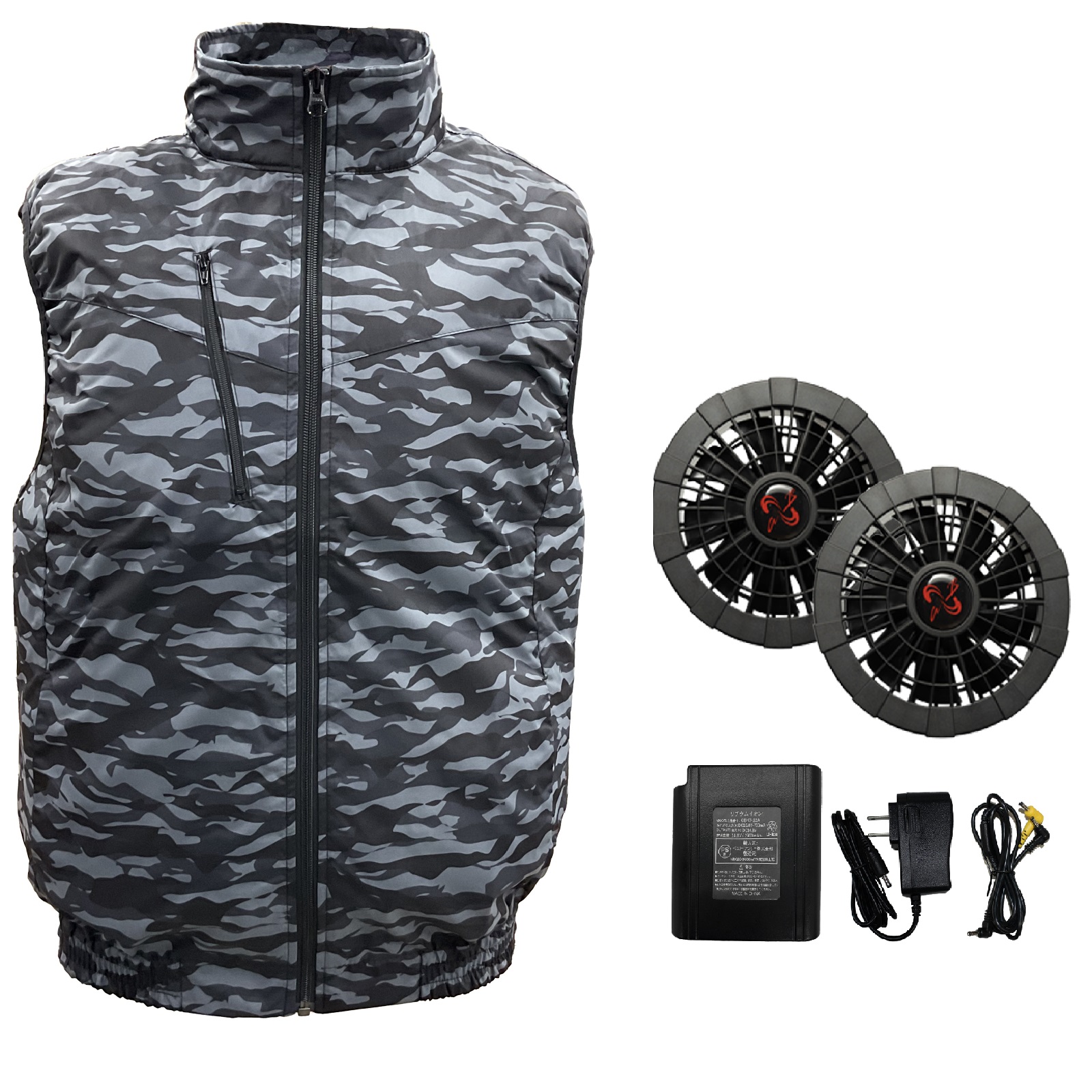 空調作業服 空調ベスト 空調ウェア フルセット 2025 2024 最強 最新