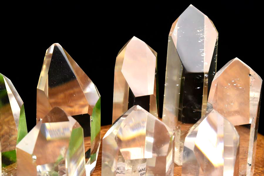 スーパーEXグレード 天然 水晶 ポイント 超透明 (約90g~110g前後) 種類