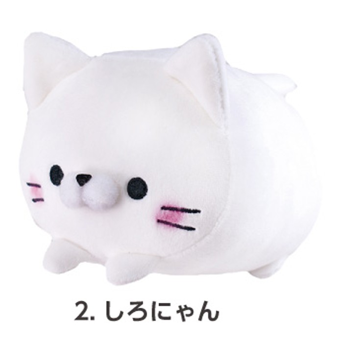 YELL ぬいぐるみ 猫 ねこ かわいい もちふわ！ころころにゃんこ すいぞ