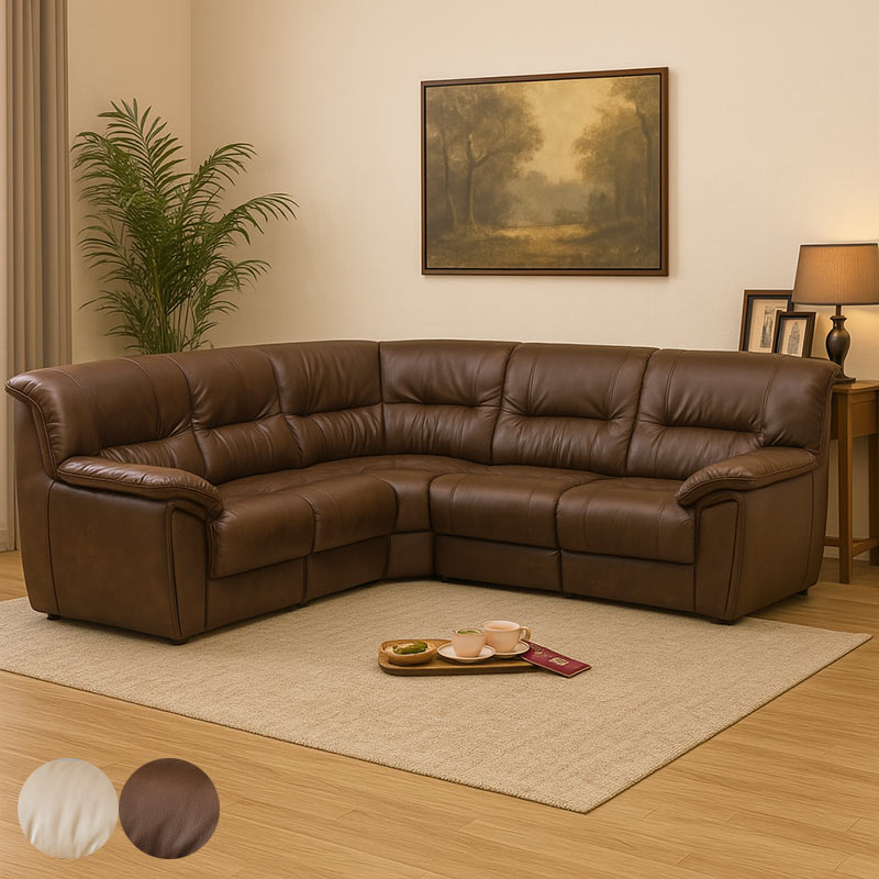 ソファーセット 5人掛け L字 コーナーソファ 高級 合皮 シンプル