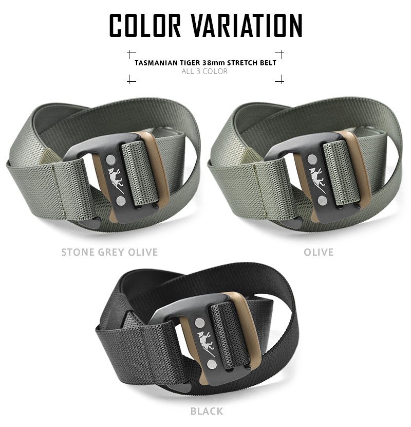 TASMANIAN TIGER（タスマニアンタイガー） 7839 38mm STRETCH BELT