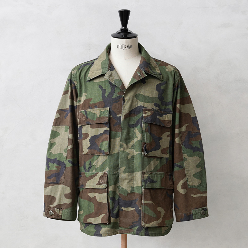 MILITARY（ミリタリー） 実物 USED 米軍 BDU WOODLAND CAMO ジャケット