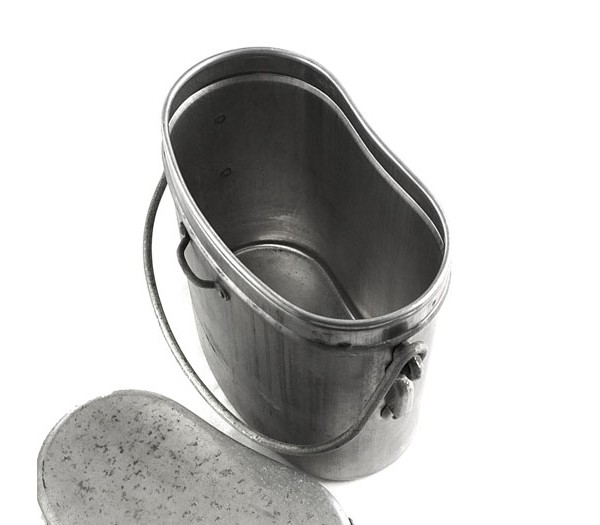 MILITARY（ミリタリー） 実物 フランス軍 アルミメスキット ラージ