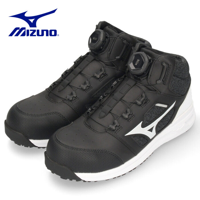 オールマイティ 安全靴 ミズノ ハイカット メンズ シューズ MIZUNO