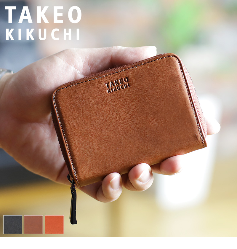 TAKEO KIKUCHI（タケオキクチ） コインケース ヘリテージ小物 小銭入れ