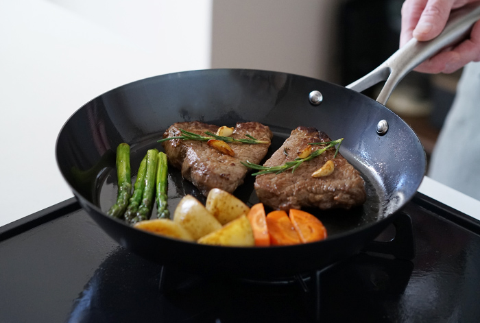 ビタクラフト スーパー鉄 フライパン 24cm IH対応 ガス火対応 焦げ