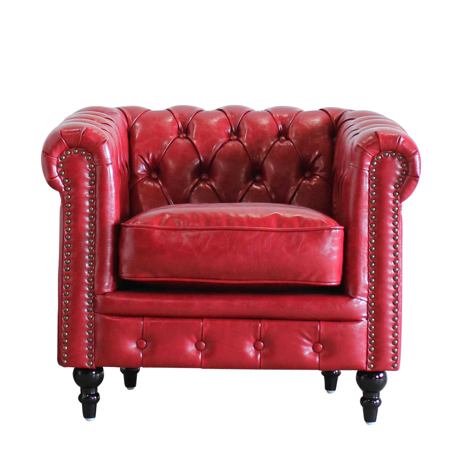 Vincent(ヴィンセント)シリーズ 1人掛け チェスターフィールド クラブ