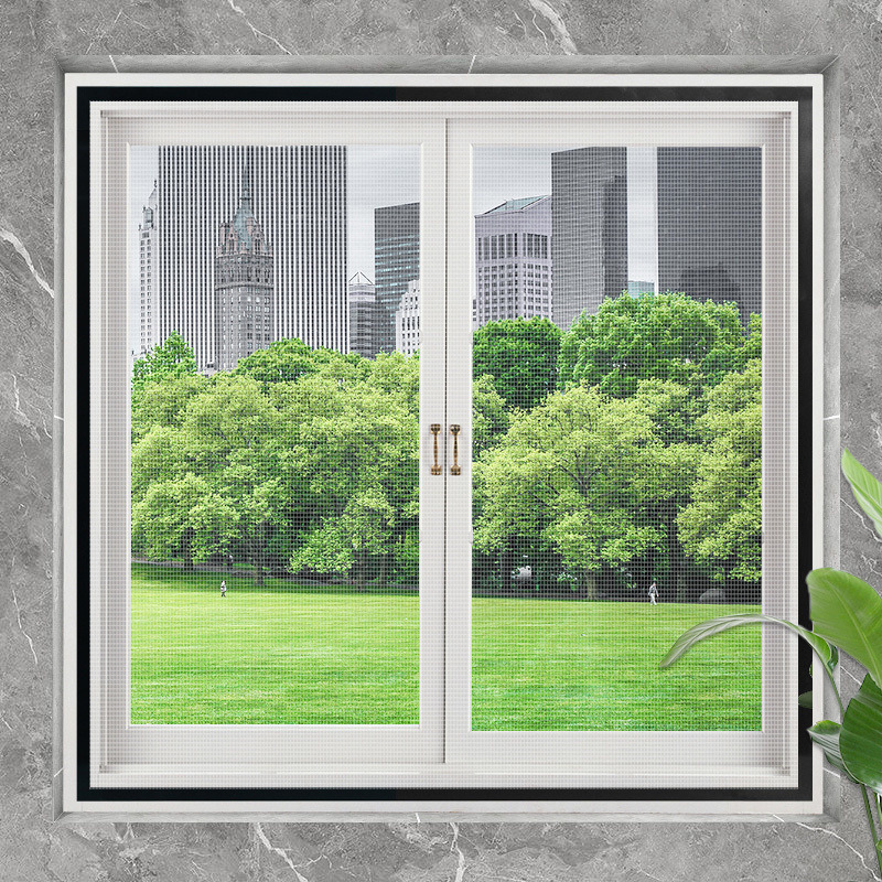 網戸ネット 網戸キット 万能網戸 マジックテープ式 虫よけ 補修 防虫網