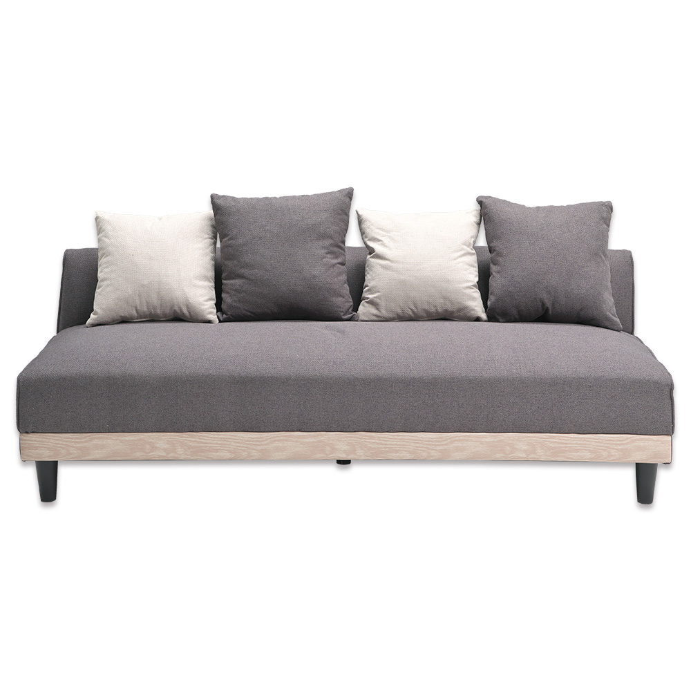 ソファベッド 3人掛け ソファ ファブリック EazyClean 幅190cm 脚付き