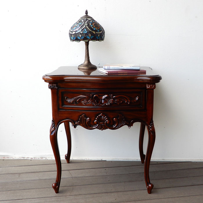 マホガニーチェスト 電話台 コンソール 花台 マホガニー コンソール