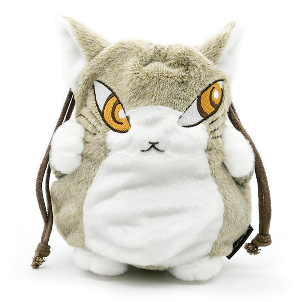 わちふぃーるど（WachiField） 猫のダヤン ぬいぐるみ巾着 わちふぃー