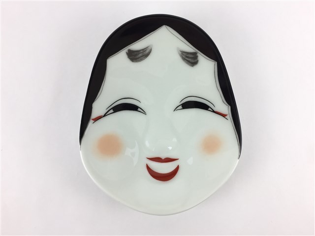 有田焼 幸楽窯 銘々皿（おふくさん / 泣いた赤鬼）【皿 10cm 食器 節分