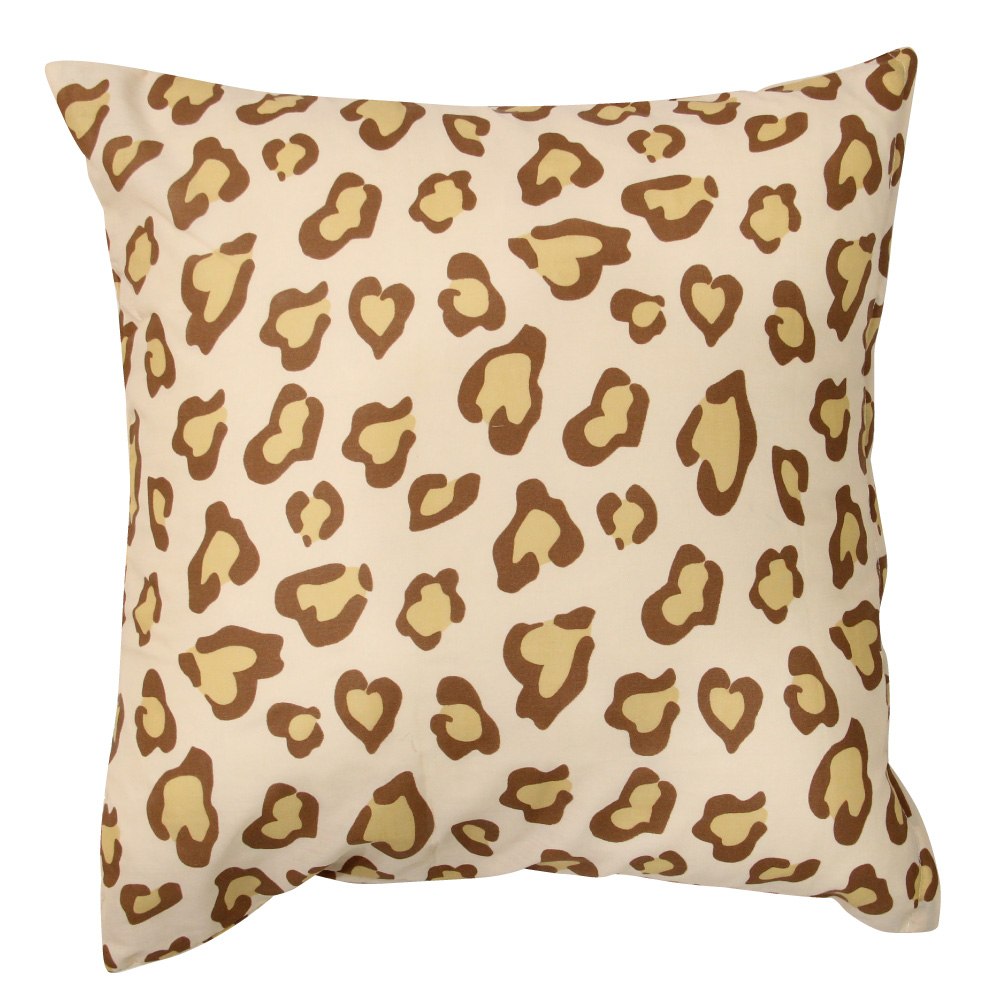 クッションカバー アニマル柄 約45×45cm オリジナルカラー ヒョウ
