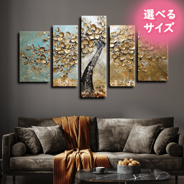 絵画 壁掛け インテリア アートパネル おしゃれ モダン 油絵 手書きの
