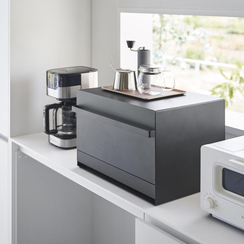 tower 山崎実業 ブレッドケース タワー 引き出し型2段 公式 パンケース