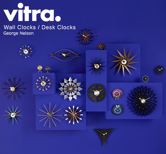 vitra.（ヴィトラ） Vitra(ヴィトラ)掛時計 Sunflower Clock(サン