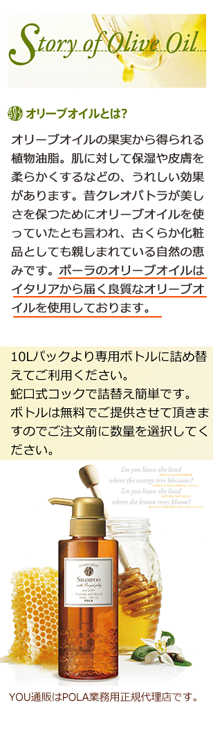 POLA（ポーラ） シャワーブレイク コンディショナー 10L 業務用 : You