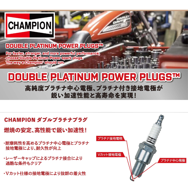 9408 スイフト ZC13S CHAMPION チャンピオン イリジウム プラグ 3本
