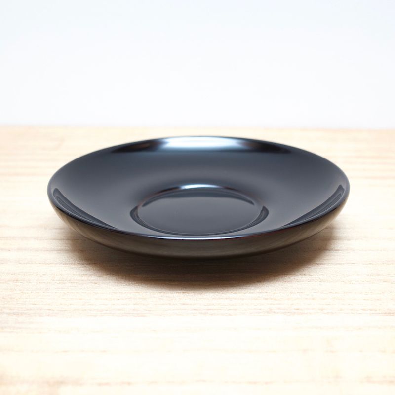 茶托 木製 日本製 川連 漆器 漆塗り ソーサー 黒 赤 お祝い プレゼント