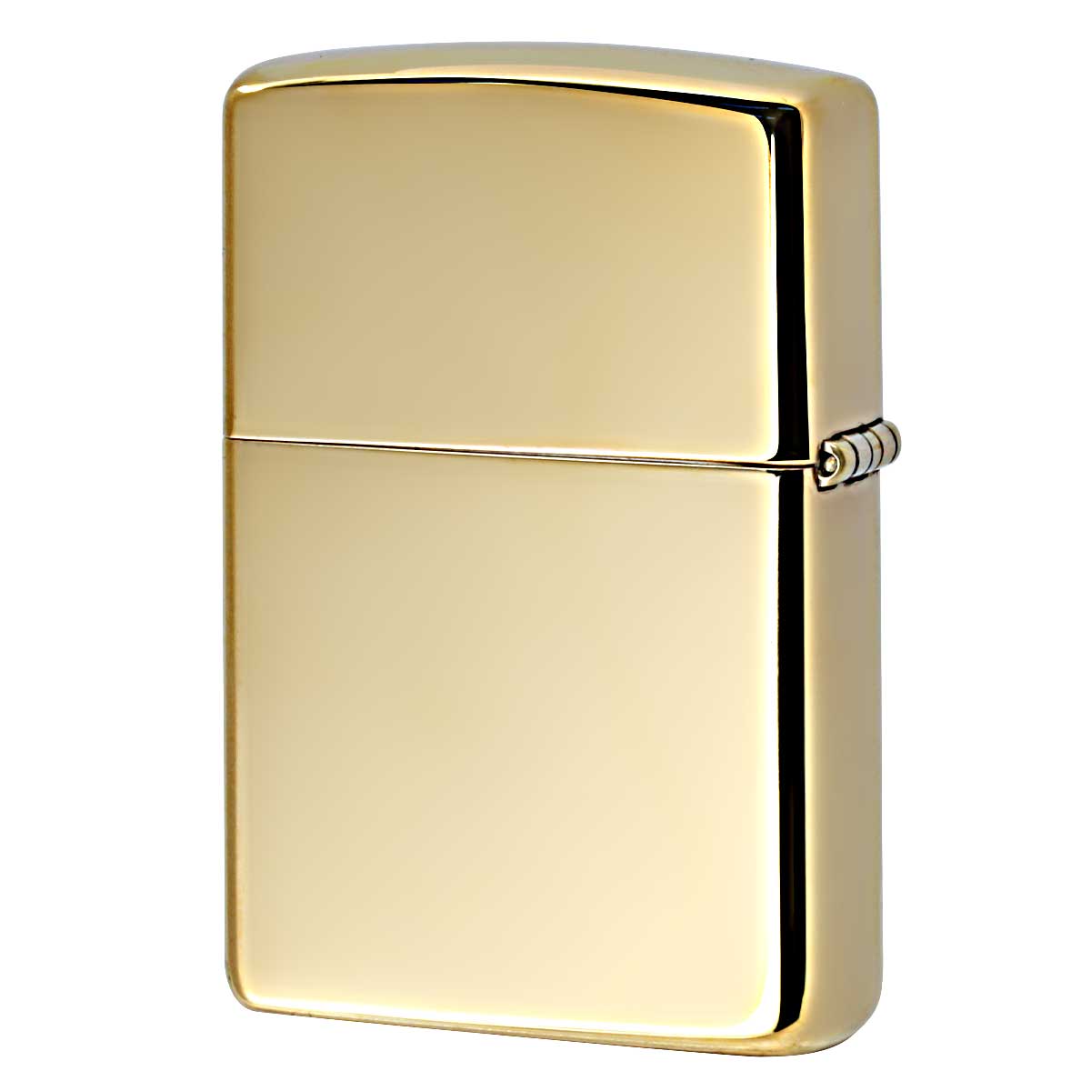 ブラスポリッシュ Zippo ジッポライター 無地 真鍮無垢 ブラス 鏡面