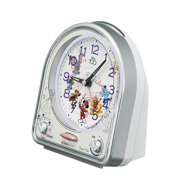 セイコークロック ディズニー 置き時計 【ディズニー100周年記念限定