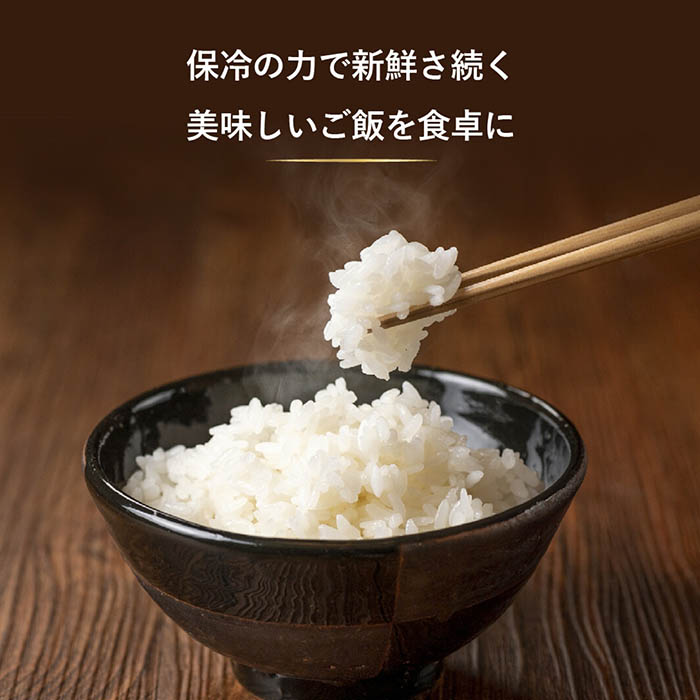 保冷米びつ ライスクーラー 適温15℃自動キープ お米を保冷 31kg 害虫
