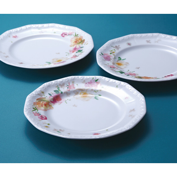 ローゼンタール マリアピンクローズ プレート19cm6枚組