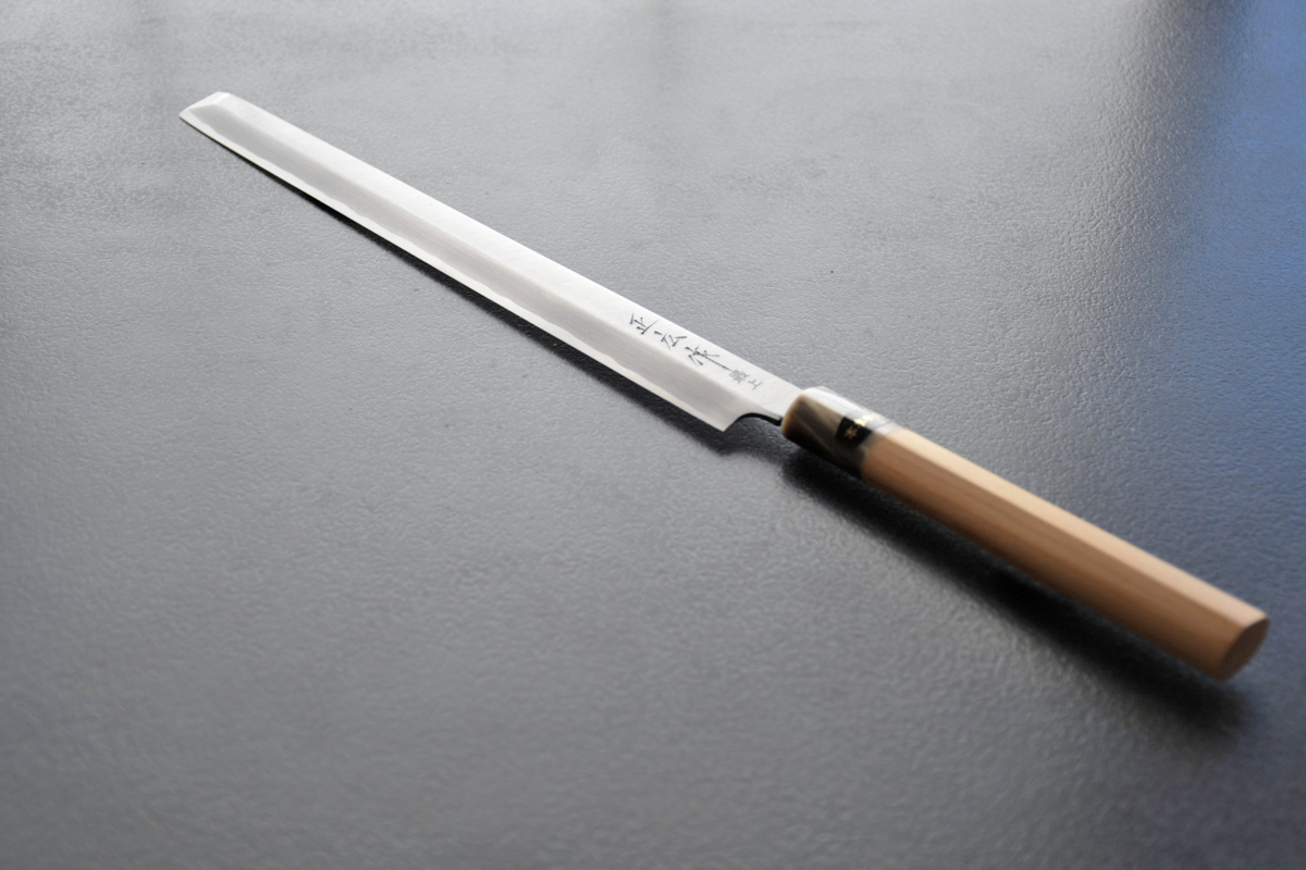 正広作 最上包丁 蛸引 270mm（左利き）在庫切れ – 郡上 紙刃楽サイト
