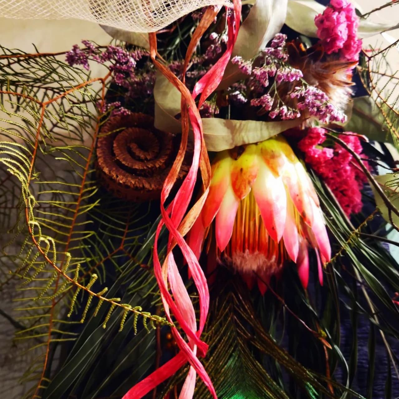 ドライフラワースワッグ | 東大阪・八尾からお花をお届け｜shimizu