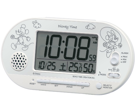 セイコー ピクシス 目覚まし時計 65×64×38mm 黒 NR449K 1個(ご注文単位