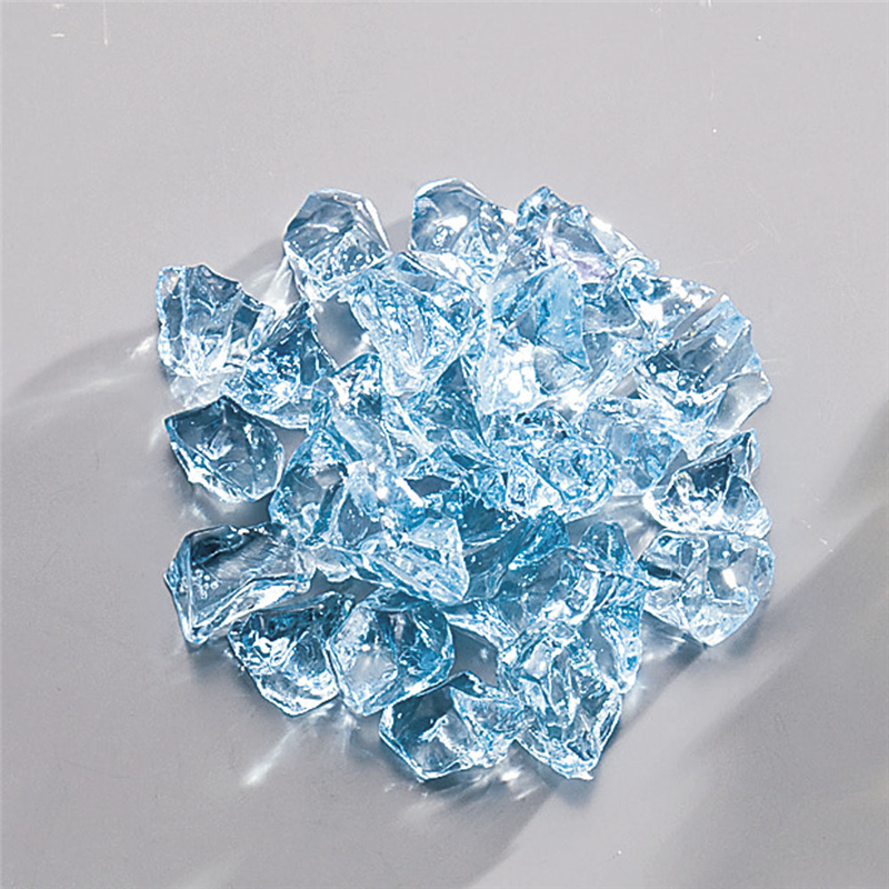 アクリル ロックアイス（1kg入） ブルー 1袋（ご注文単位1袋）【直送品