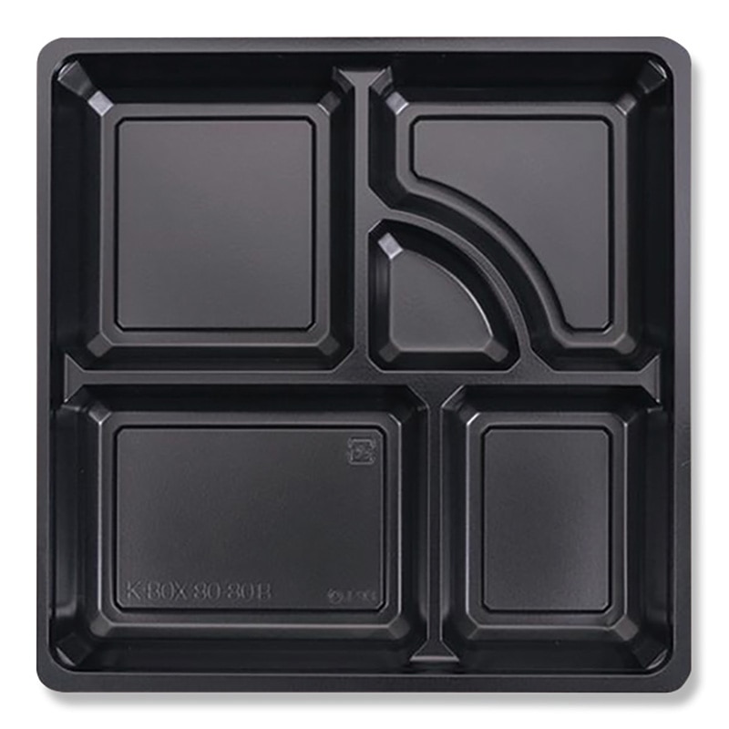 エフピコチューパ 仕出し弁当容器 紙ボックス中仕切 70-55 C-1 黒 50枚