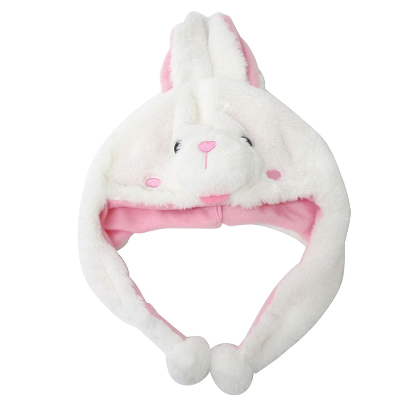 ファースト・アロー アニマル帽子 うさぎ ホワイト 408-100 1個（ご