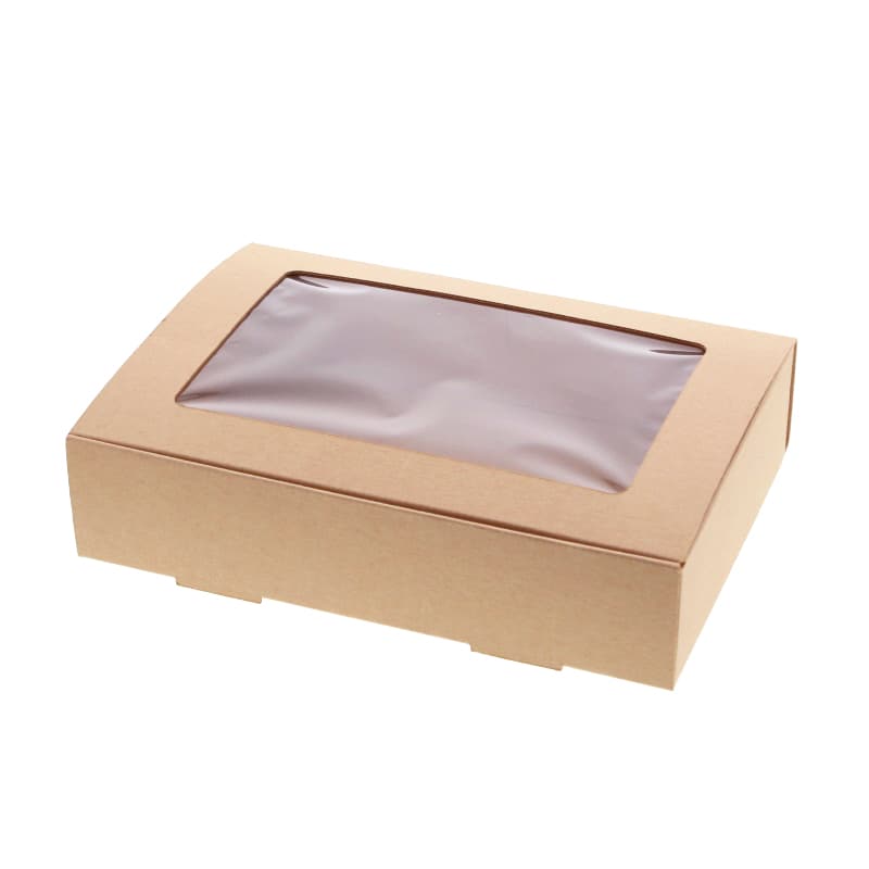 HEIKO 箱 ギフトボックス フレームBOX FL-4 クラフト 10枚/袋