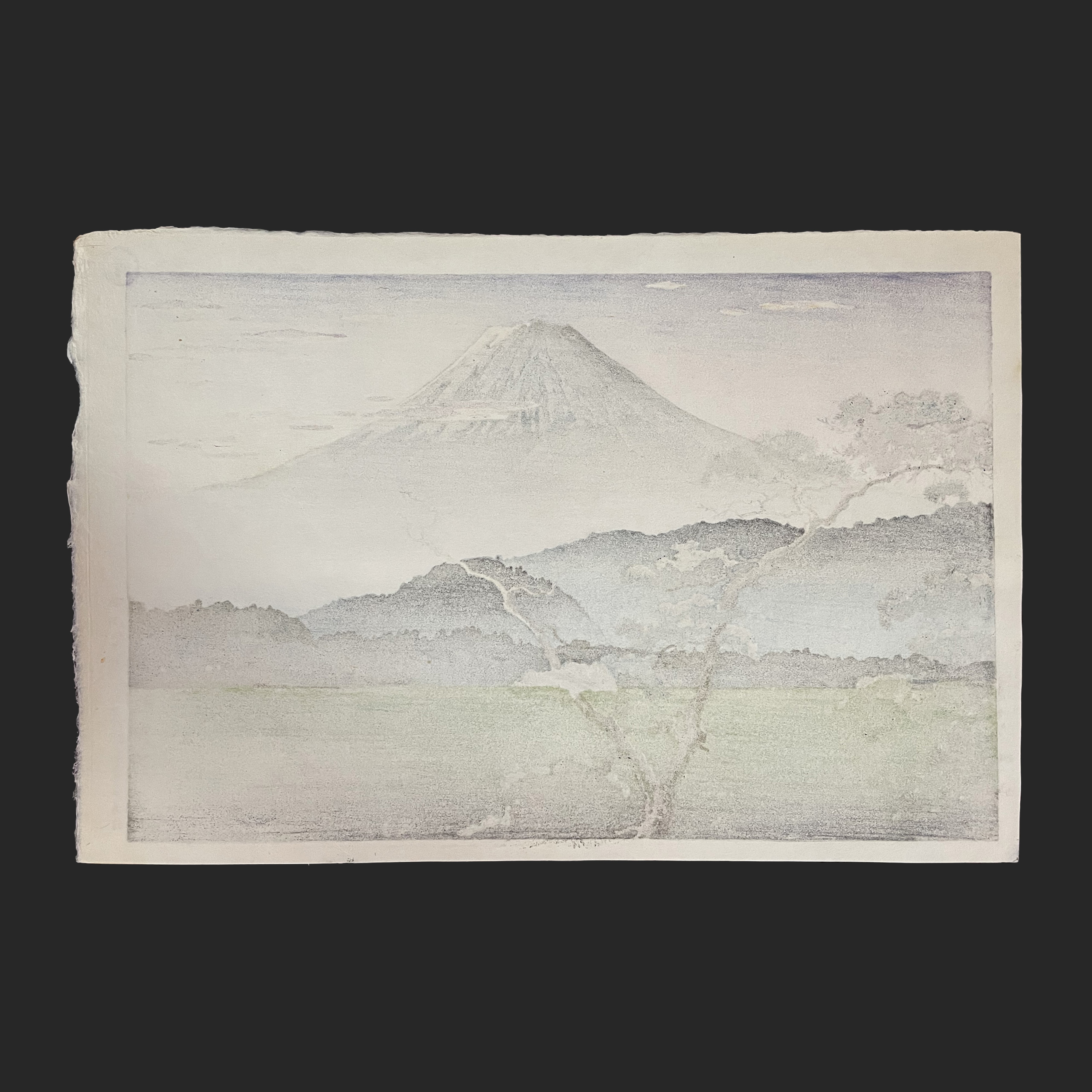 土屋 光逸 TSUCHIYA Koitsu 西湖の夕照 | 新版画通販専門店：新版画