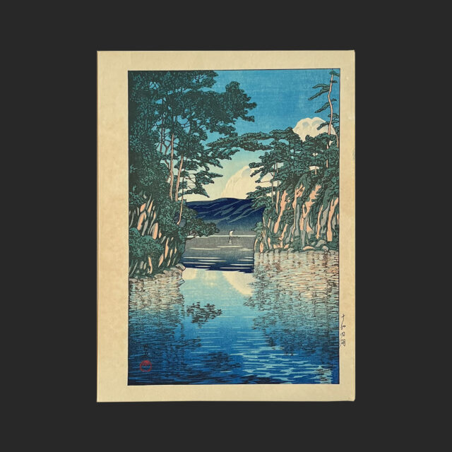 土屋 光逸 TSUCHIYA Koitsu 西湖の夕照 | 新版画通販専門店：新版画